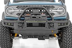 Rough Country Suspension Systems - Rough Country 51094 OEM Steel Bumper Winch Mount Kit w/Winch 21-26 Ford Bronco - Image 6