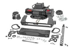Rough Country Suspension Systems - Rough Country 51094 OEM Steel Bumper Winch Mount Kit w/Winch 21-26 Ford Bronco - Image 1