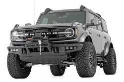 Rough Country Suspension Systems - Rough Country 51099 Steel Bumper Winch Mount Kit w/Winch/LED for 21-26 Bronco - Image 6