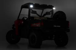 Rough Country Suspension Systems - Rough Country 93143 Rear Cab Mount 2" LED Pod Light Kit for Polaris Ranger - Image 6