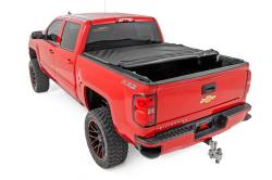Rough Country Suspension Systems - Rough Country 42119551 Soft Roll-up Vinyl Tonneau Cover for 14-18 Silv/Srra 5.8' - Image 3