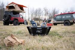 Rough Country Suspension Systems - Rough Country 117513A Overland Collapsible Fire Pit w/Carry Bag Black - Image 3
