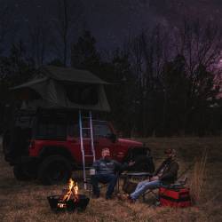 Rough Country Suspension Systems - Rough Country 117513A Overland Collapsible Fire Pit w/Carry Bag Black - Image 4
