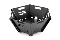 Rough Country Suspension Systems - Rough Country 117513A Overland Collapsible Fire Pit w/Carry Bag Black - Image 5