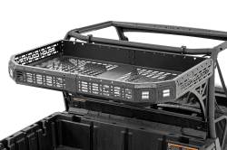 Rough Country Suspension Systems - Rough Country 93057 Rear Cargo Rack Tray w/LEDs Black for Polaris Ranger 1000 - Image 3
