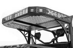 Rough Country Suspension Systems - Rough Country 93057 Rear Cargo Rack Tray w/LEDs Black for Polaris Ranger 1000 - Image 2