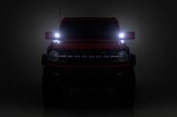 Rough Country Suspension Systems - Rough Country 71078 A-Pillar 3.5" LED Ditch Light Kit Flood for 21-26 Bronco - Image 5