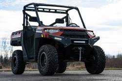 Rough Country Suspension Systems - Rough Country 93044 Front Bumper Wings Black for Polaris Ranger 1000/900/1000 - Image 6