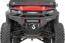 Rough Country Suspension Systems - Rough Country 92025 Front Bumper Wings w Stinger Black for Honda Pioneer - Image 4
