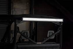 Rough Country Suspension Systems - Rough Country 71019 Rear Cab Mount 50" LED Light Bar Kit for Can-Am Defender HD - Image 4