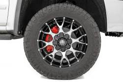 Rough Country Suspension Systems - Rough Country 71106A Fr/Rr Caliper Covers Red for 19-26 Silverado/Sierra 1500 - Image 4