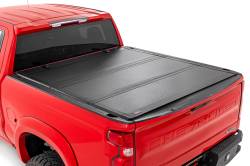 Rough Country 49120580 Hard Tri-Fold Tonneau Cover for 19-26 Silv/Sierra 5.8'