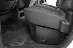 Rough Country Suspension Systems - Rough Country RC09041 Rear Underseat Storage Bin Black Silverado/Sierra Dbl Cab - Image 5