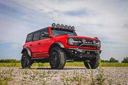 Rough Country Suspension Systems - Rough Country 51200A Heavy Duty Tubular Black Front Bumper for 21-26 Bronco 2DR - Image 6