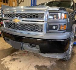 Ecoological - Ecoological BK0101 BumperShellz Front Bumper Cover G-Black 14-15 Silverado 1500 - Image 1