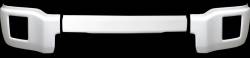 Ecoological - Ecoological BS0310 BumperShellz Front Bumper Cover Summit White 14-15 Sierra - Image 1