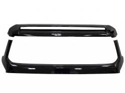 Ecoological - Ecoological GDU01 Grille Surround/Hood Trim Gloss Black for 14-21 Toyota Tundra - Image 1