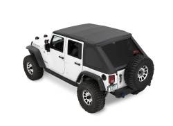 Bestop - Bestop 56825-35 Ascent Soft Top Black Diamond for 07-18 Jeep Wrangler JK 4DR - Image 3