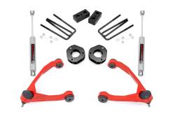 Rough Country Suspension Systems - Rough Country 19831RED 3.5" Lift w/UCA for 07-16 Silverado/Sierra 1500 RWD - Image 1