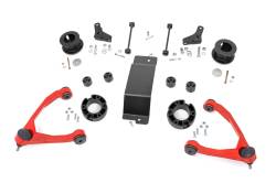 Rough Country Suspension Systems - Rough Country 19331RED 3.5" Lift Kit w/UCA for 07-20 Tahoe/Suburban/Yukon/XL1500 - Image 1