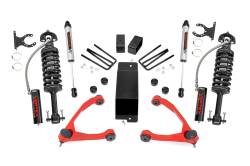 Rough Country Suspension Systems - Rough Country 19457RED 3.5" Vertex/V2 Lift for 07-16 Silverado/Sierra 1500 4WD - Image 1