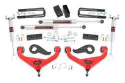 Rough Country Suspension Systems - Rough Country 95840RED 3" Suspension Lift Kit for 20-26 Silverado/Sierra HD - Image 1