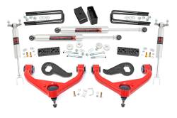Rough Country Suspension Systems - Rough Country 95640RED 3" M1 Lift Kit UCA for 20-26 Silverado/Sierra 3500HD - Image 1
