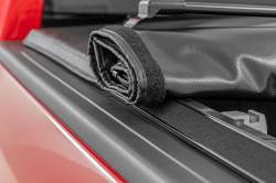 Rough Country Suspension Systems - Rough Country 42319640 Soft Roll-up Vinyl Tonneau Cover for 09-18 RAM 6.4' - Image 4