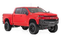 Rough Country Suspension Systems - Rough Country S-C12210 Sport Fender Flares Black for 19-26 Silverado 1500 - Image 3