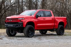 Rough Country Suspension Systems - Rough Country S-C12210 Sport Fender Flares Black for 19-26 Silverado 1500 - Image 4