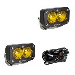 Baja Designs - Baja Designs 547811 S2 Sport Black LED Auxiliary Light Pod Pair - Image 1