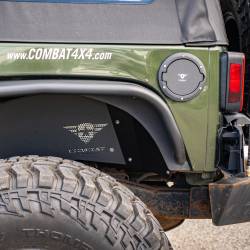 Combat Off Road - Combat Off Road 15-1070 Black Fuel Door Cover for 07-18 Jeep Wrangler JK - Image 2