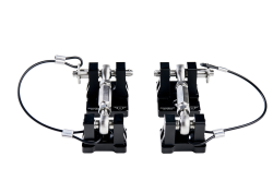 Combat Off Road - Combat Off Road 99-1090 Billet Aluminum Hood Latch Set for 07+ Jeep JK/JL/JT - Image 1