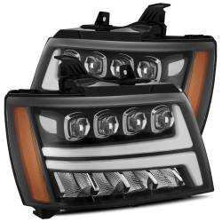 AlphaRex - AlphaRex 880287 Jet Black LED Projector Headlights for 07-13 Chevy Tahoe - Image 1