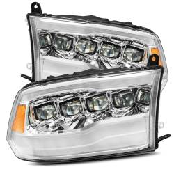AlphaRex - AlphaRex 880591 Chrome LED Projector Headlights for 09-18 Dodge Ram - Image 1