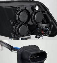 AlphaRex - AlphaRex 880598 Chrome Projector Plank Headlights for 09-18 RAM Truck - Image 2