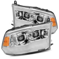 AlphaRex - AlphaRex 880598 Chrome Projector Plank Headlights for 09-18 RAM Truck - Image 1