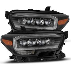 AlphaRex - AlphaRex 880707 Black LED Projector Headlights for 16-22 Toyota Tacoma - Image 1