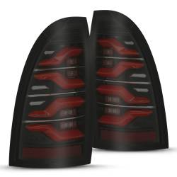 AlphaRex - AlphaRex 680070 Black/Red LED Taillights for 05-15 Toyota Tacoma - Image 1