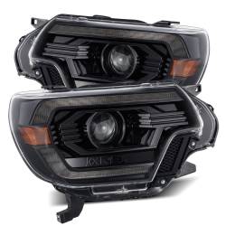 AlphaRex - AlphaRex 880750 Alpha Black LED Projector Headlights for 12-15 Toyota Tacoma - Image 1
