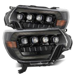 AlphaRex - AlphaRex 880752 Alpha Black LED Projector Headlights for 12-15 Toyota Tacoma - Image 1