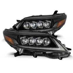 AlphaRex - AlphaRex 880768 LED Black Projector Headlights for 11-20 Toyota Sienna - Image 1