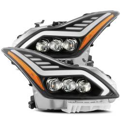 AlphaRex - AlphaRex 881985 Black LED Projector Headlights for 08-13 Infiniti G37/Q60 Coupe - Image 1