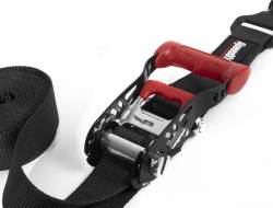 SpeedStrap - SpeedStrap 15221-2 Black 1.5"x10' Ratchet Tie-Down w/Soft-Tie for UTVs/SXS PAIR - Image 3
