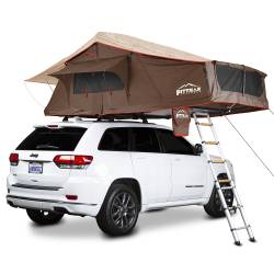 AirBedz - AirBedz PPI-TNT_MAX1.9CBO_KO TNT1.9Max Coffee Brown w/Orange Trim Roof Top Tent - Image 1