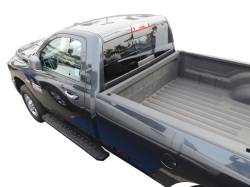TrailFX - TrailFX RBW09B Black Steel Running Boards Kit for 16-17 Dodge RAM Regular Cab - Image 1