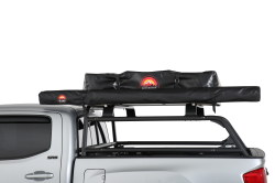 Body Armor 4x4 - Body Armor 20020 Sky Ridge 6.5' Overland Roof Rack Awning Gray - Image 1