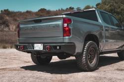 Body Armor 4x4 - Body Armor Ambush Series Rear Bumper Black 19-24 Silverado/Sierra GM-2966 - Image 4