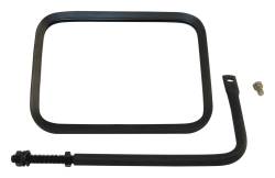 RT Offroad - RT Offroad RT30004 L/R Black Textured Trail Mirror for 76-18 Jeep CJ/TJ/YJ/JK/JL - Image 1