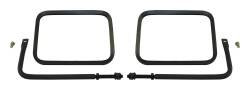 RT Offroad - RT Offroad RT30005 L & R Black Textured Trail Mirror for 76-18 CJs TJ/YJ JK/JL - Image 1